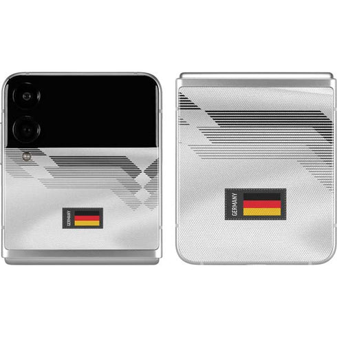 Germany Soccer Flag Galaxy Z Flip4 5G Skin